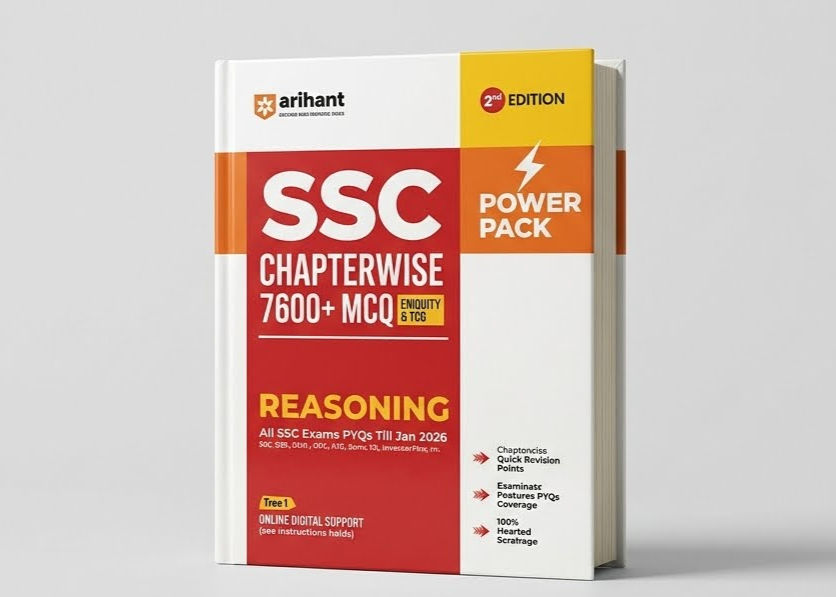 Arihant SSC Power Pack Reasoning Chapterwise 7600+ MCQ (2nd Edition) - All SSC E
