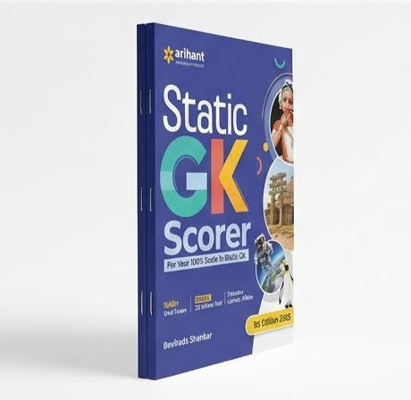 Thumbnail: Arihant Static GK Scorer Guide for 100% Score in Static GK by Ravindra Shanker