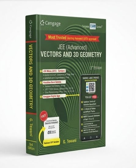 Thumbnail: Cengage JEE (Advanced) Vectors and 3D Geometry, 3rd Edition by G. Tewani (With D