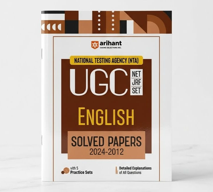 Arihant NTA UGC NET/JRF/SET English Solved Papers (2024-2012) with 5 Practice Se