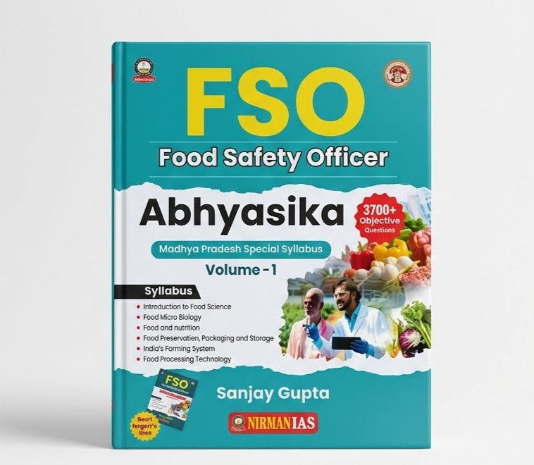Nirman IAS FSO Food Safety Officer Abhyasika Madhya Pradesh Special Syllabus Vol