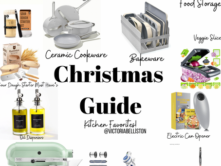 Tori's Kitchen Holiday Gift Guide feauturing Caraway and other Favorite's!