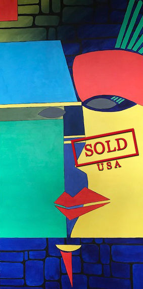 Size: 70x30 cm
Acrylic, canvas on stretcher.
2021 year.
Sold USA