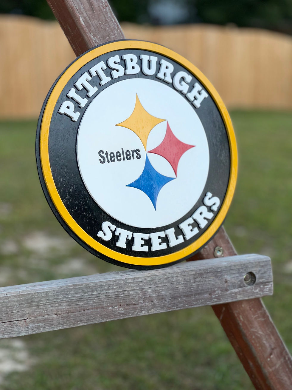 Steelers INSPIRED Wood Sign