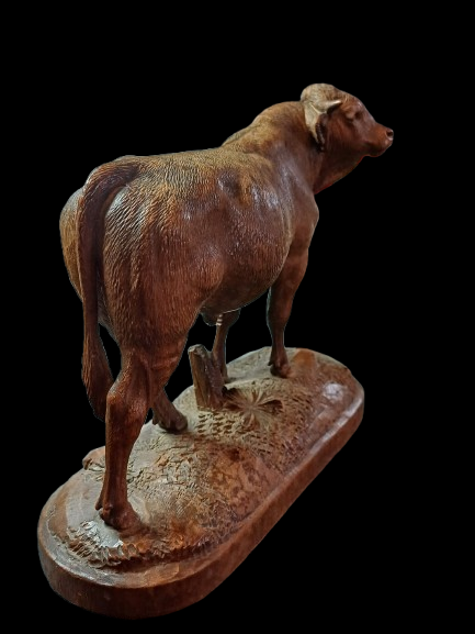 Thumbnail: Superbly Carved Black Forest Bull
