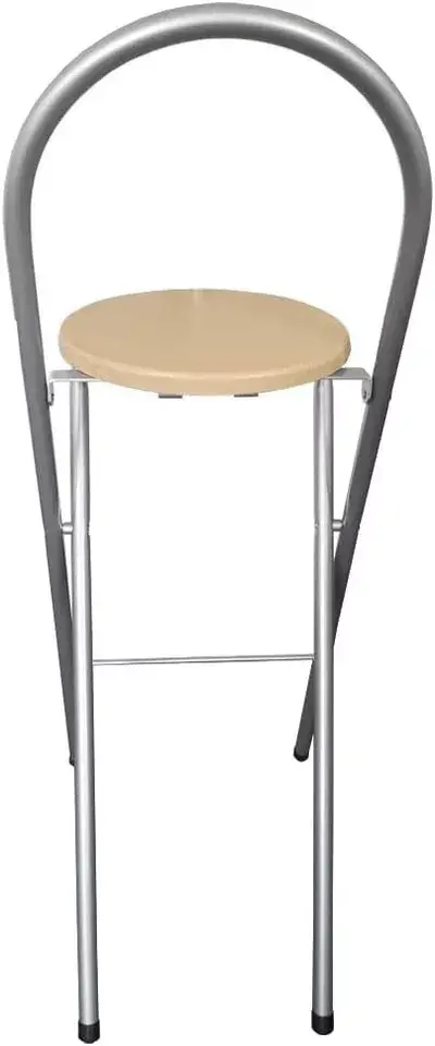 Miniaturbild: Klapphocker Barhocker Barstuhl Hocker Triesenhocker mit Rückenlehne, W.N.
