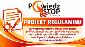 Projekt Regulaminu wprowadzającego procedury