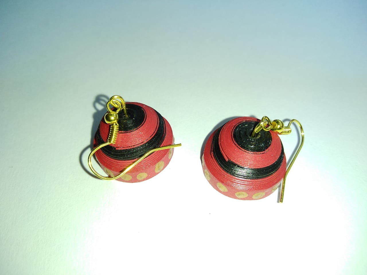 Red and black Jhumka
