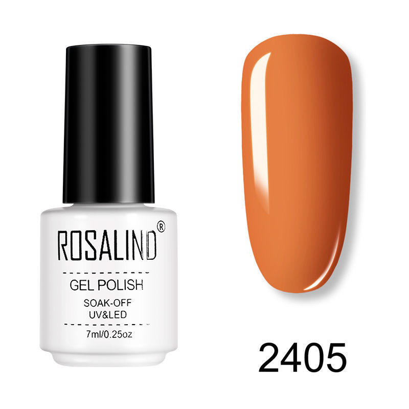 Miniatura: RC Series Pumpkin Color Eco-Friendly UV Nail Gel 10ml