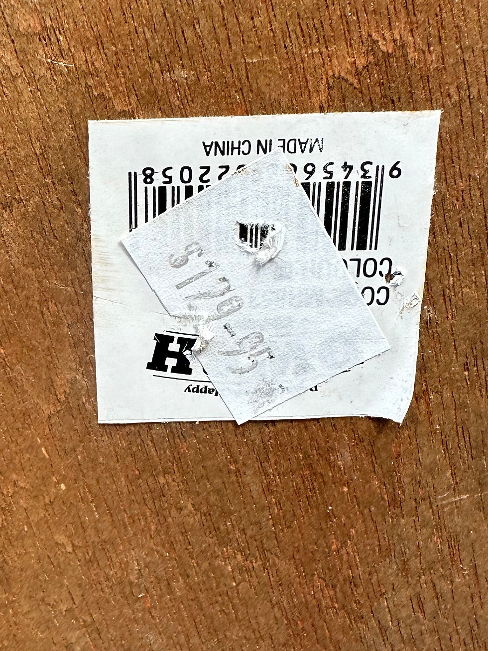 Round Woven Edged Mirror