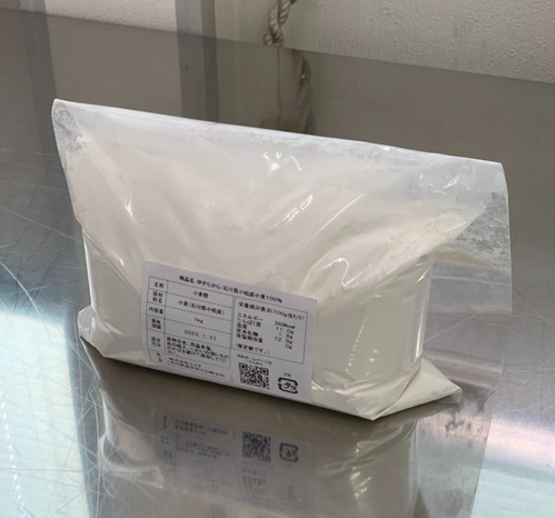 ゆきちから 石川県小松産小麦粉（準強力粉）/ 1kg | 株式会社イイダ
