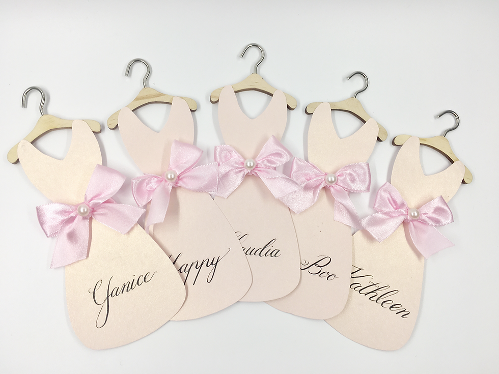 Thumbnail: Invitation/ Thank You Cards (Bridesmaid)