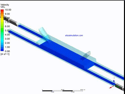 Metro Train in a tunnel .gif