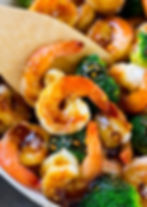 Shrimp or Beef w. Broccoli