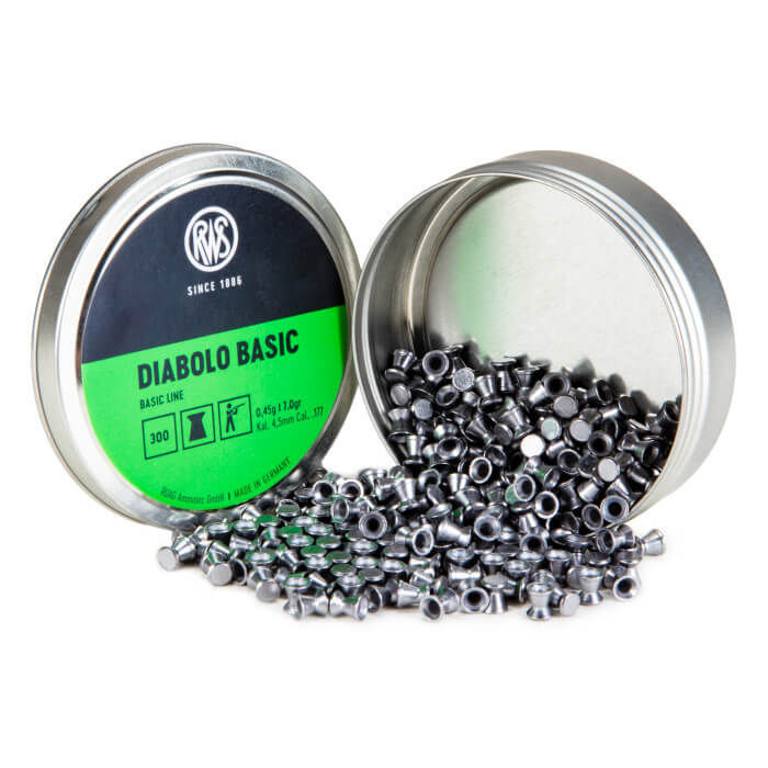 Thumbnail: RWS DIABOLO .177 AIRGUN PELLET 300 COUNT TIN : UMAREX AIRGUNS