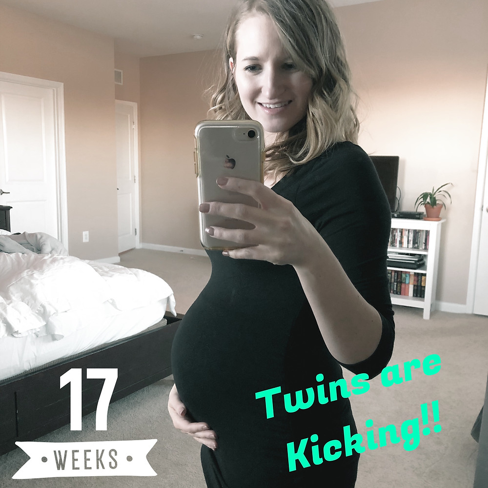 17 weeks pregnant with twins