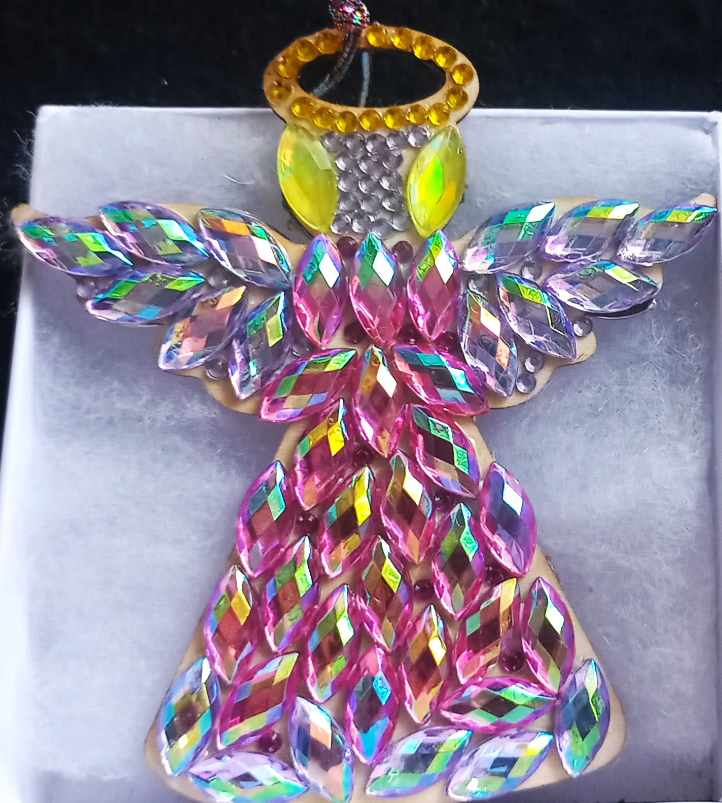 Pink Angel Ornament