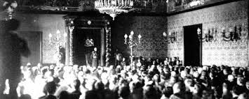 The first meeting of Malta’s National Assembly in 1919