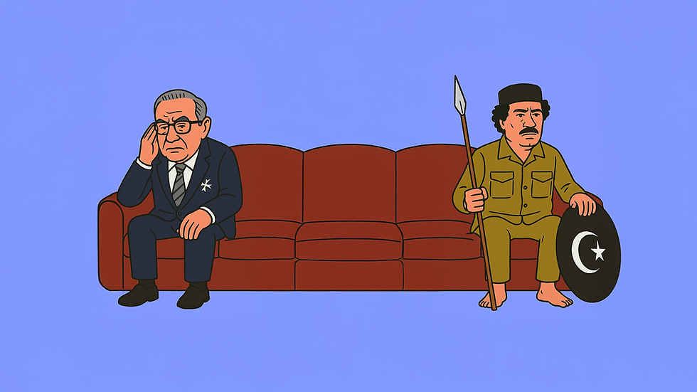 Illustration of malta and ilbya relationship