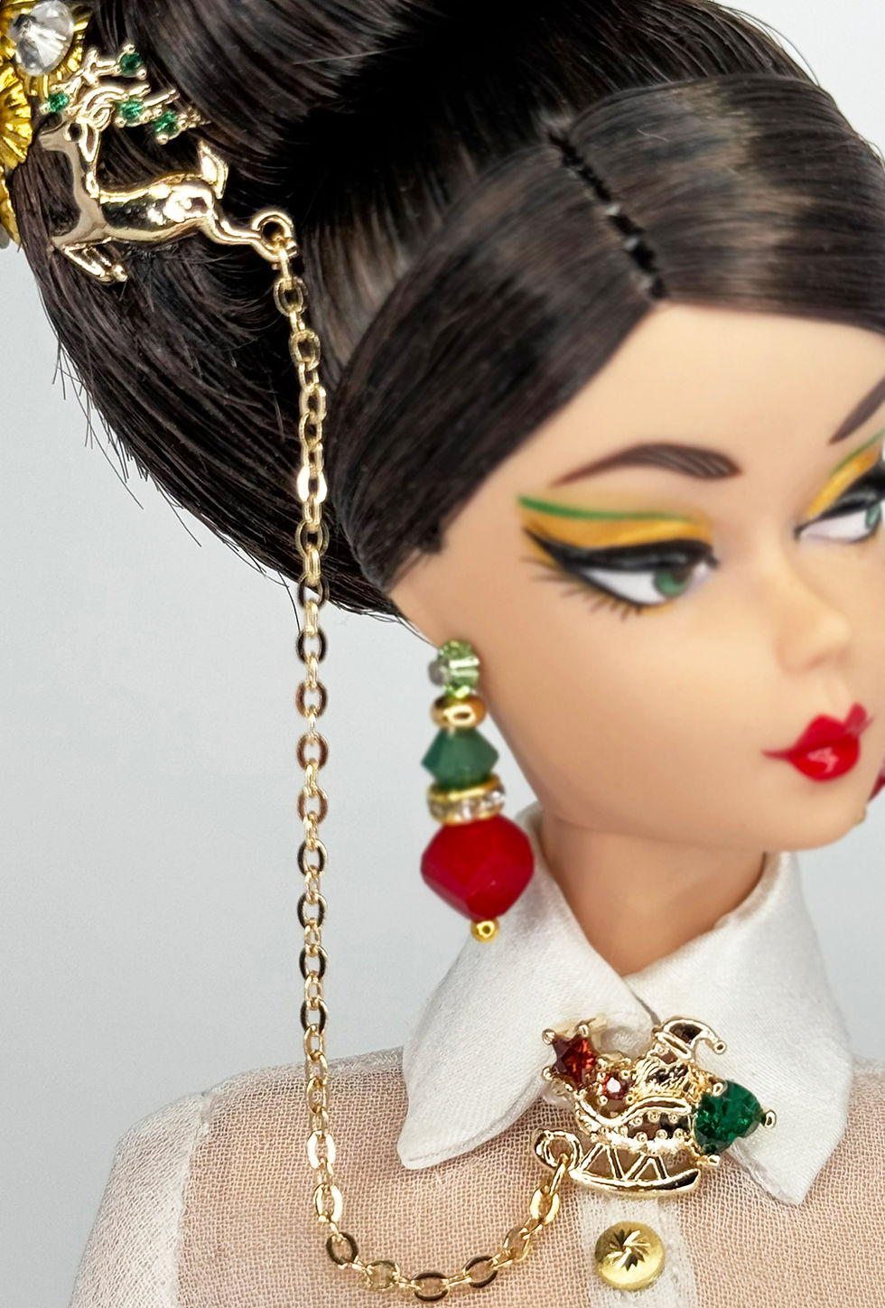 Thumbnail: 2025 A Very Vintage Christmas Barbie