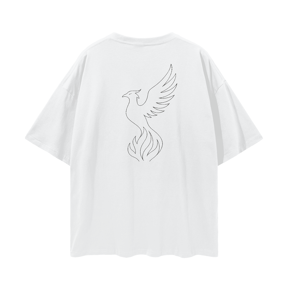 Thumbnail: Streetwear Loose Drop Shoulder T-Shirt