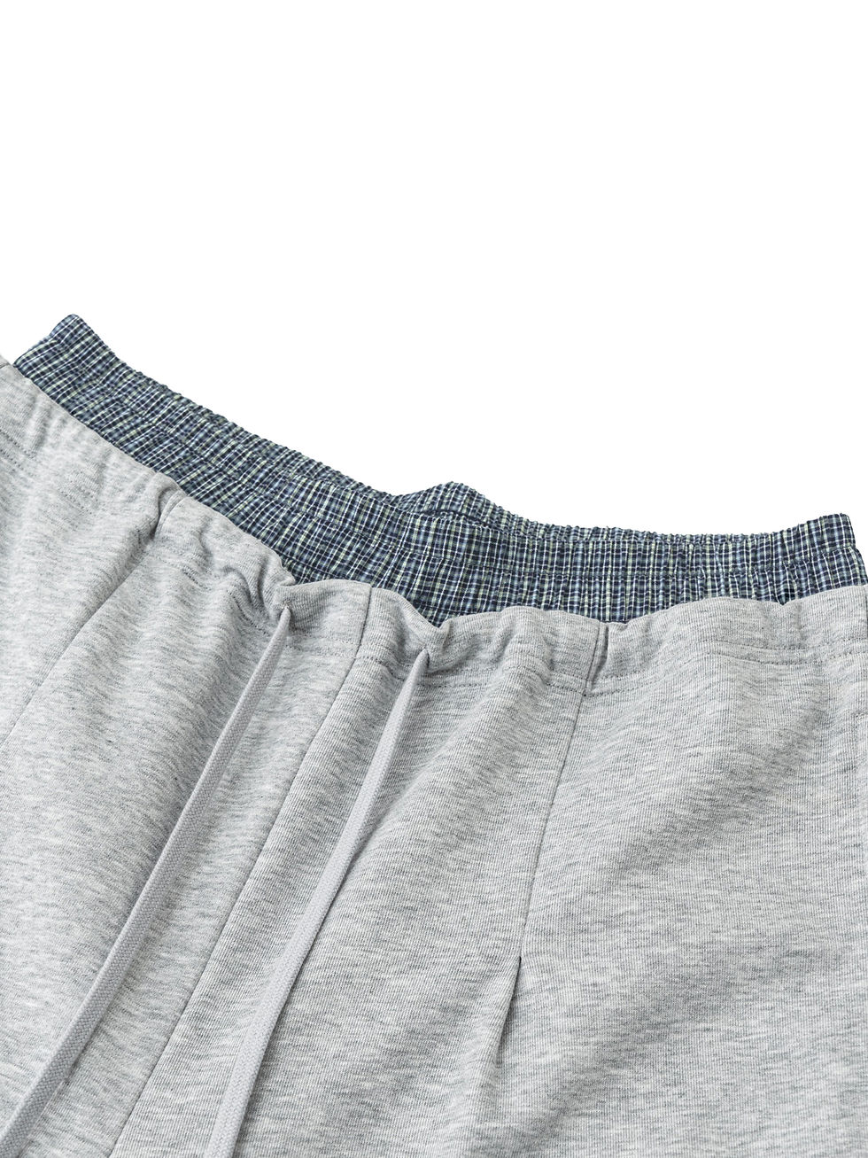 Thumbnail: Plaid Contrast Waist Pants