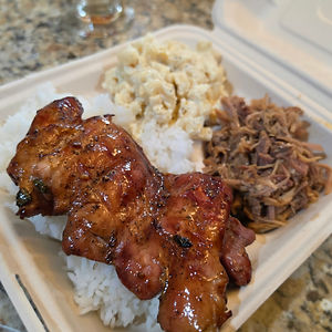 Hawaiian Lunch Plate