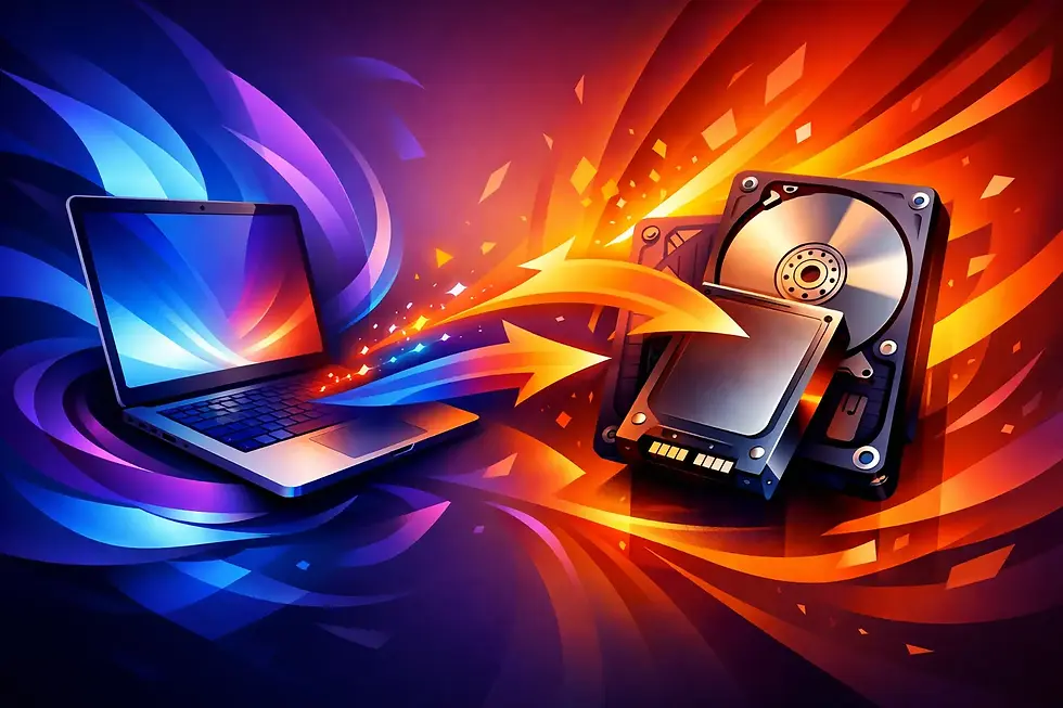 Laptop Hard Drive Upgrade Service Explained