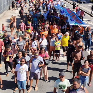 Ato histórico em defesa da Cedae pública reúne, sindicatos, movimentos populares e comunidades
