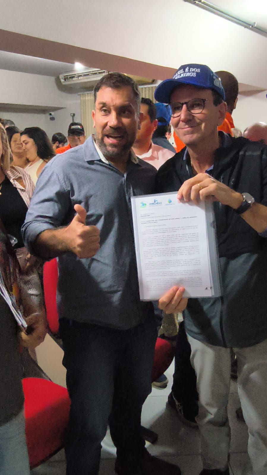 Encontro entre Sintsama e Eduardo Paes: Compromisso com o Futuro da Cedae