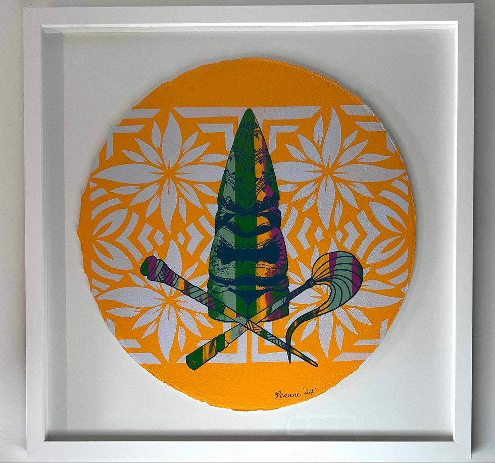 Artwork By LEANNE CLAYTON - Framed prints (mixed media) 2025