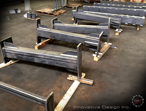 Parts for customer welded by Innovative Design, Inc.
