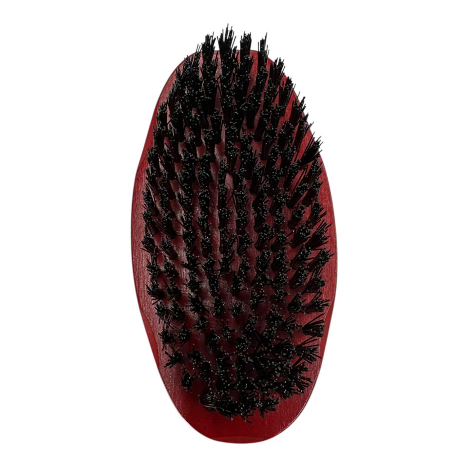 Thumbnail: Dual Diver – Red Base (White & Black Bristles) | Soft + Hard