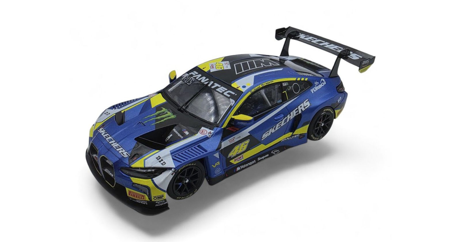 BMW m4 W-Racing Team GT World Sideways RC-SWCAR09A