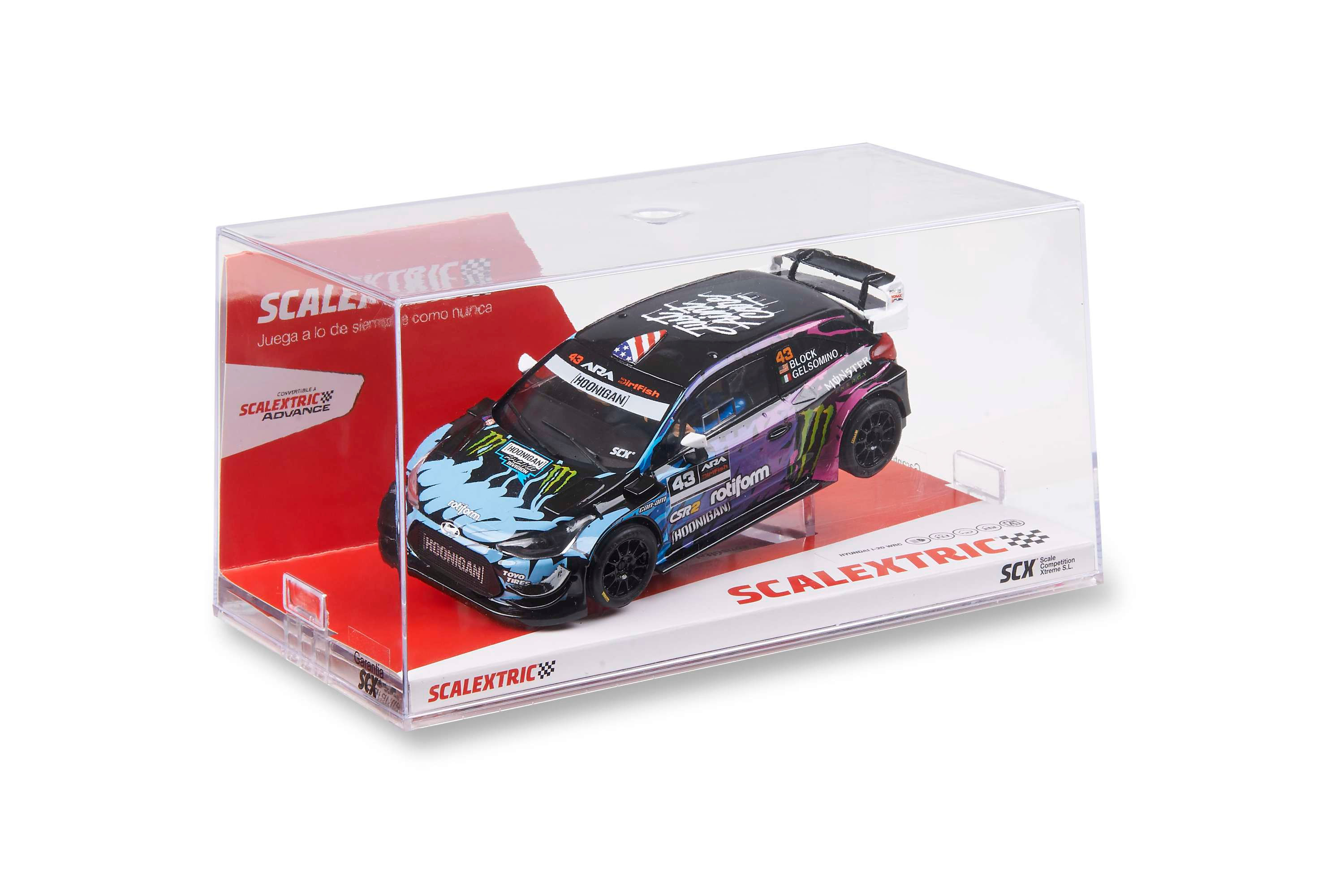 Hyundai i-20 WRC - Block U10454S300 Scalextric