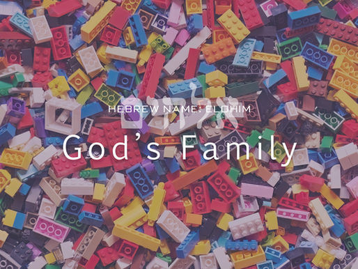 Day 27 - God's Family