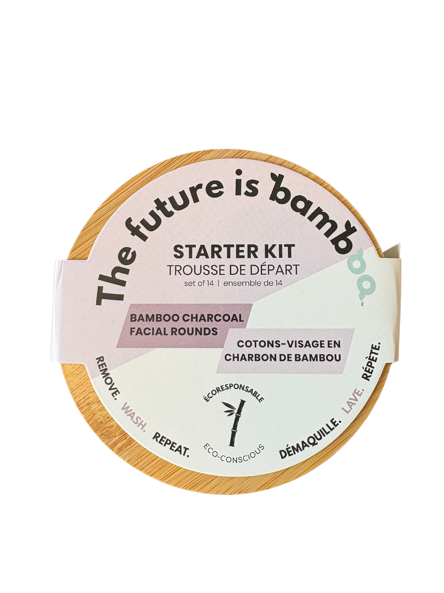 Bamboo Charcoal Facial Rounds - Starter Kit