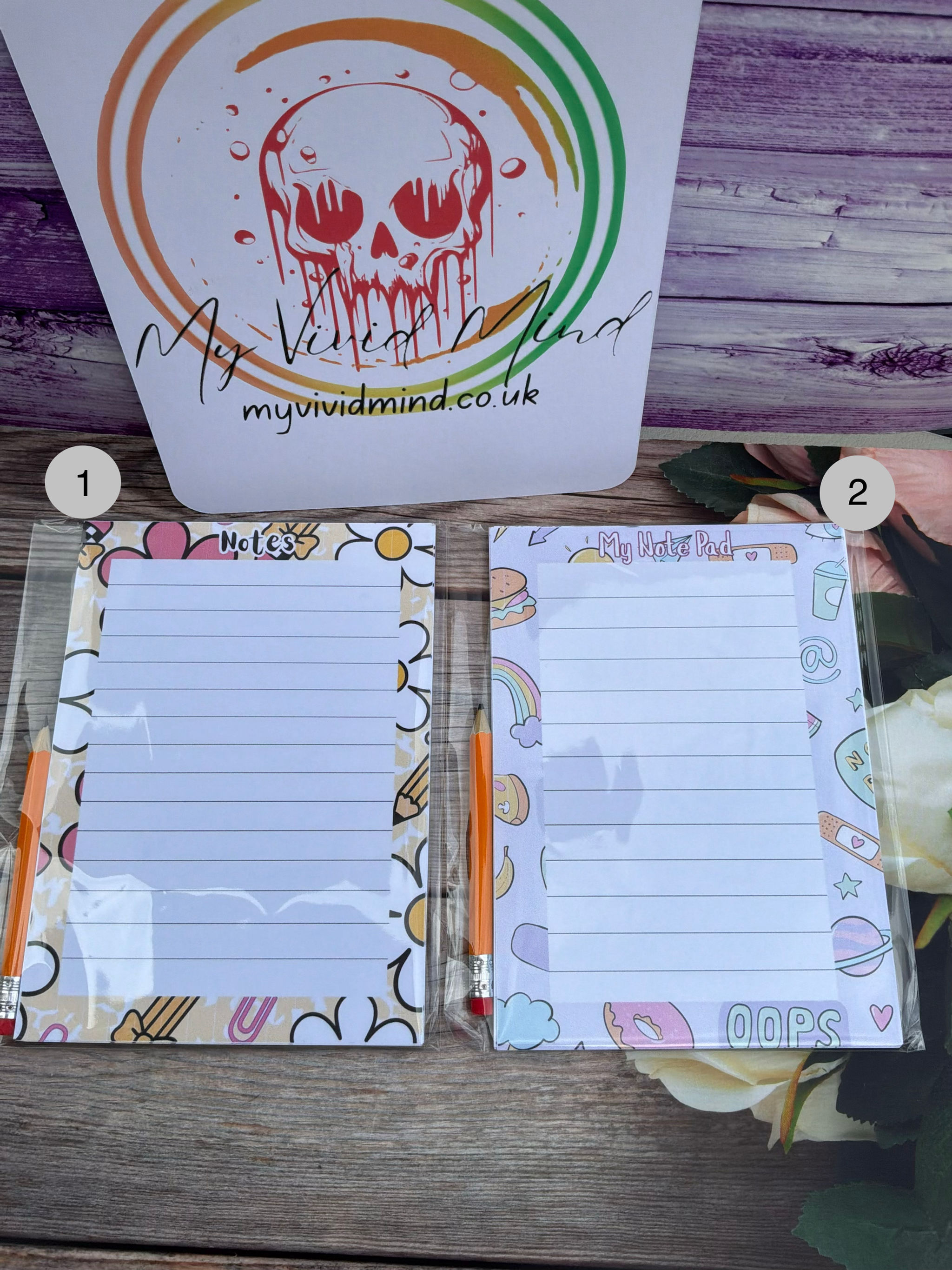 Note Pads (7x5”)