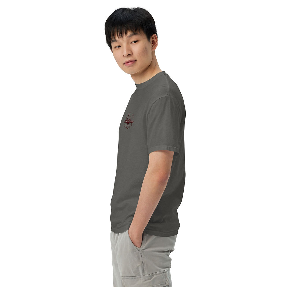 Thumbnail: Steaming Stone University Mascot (Small) Logo Heavyweight T-shirt