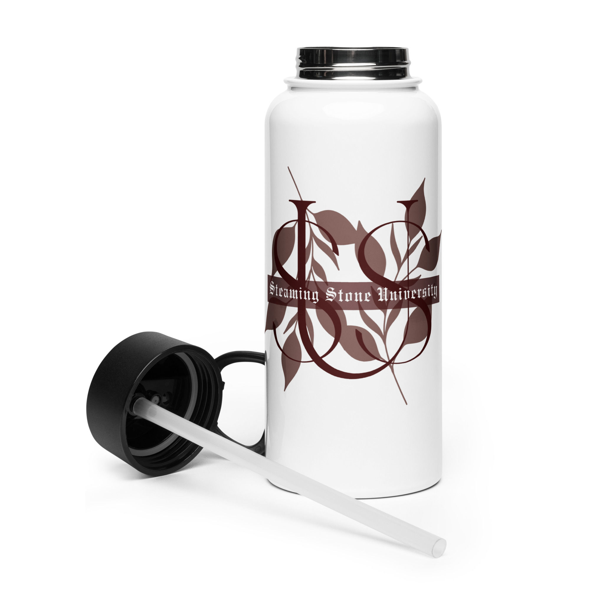 Stainless Steel Water Bottle with SSU Logo