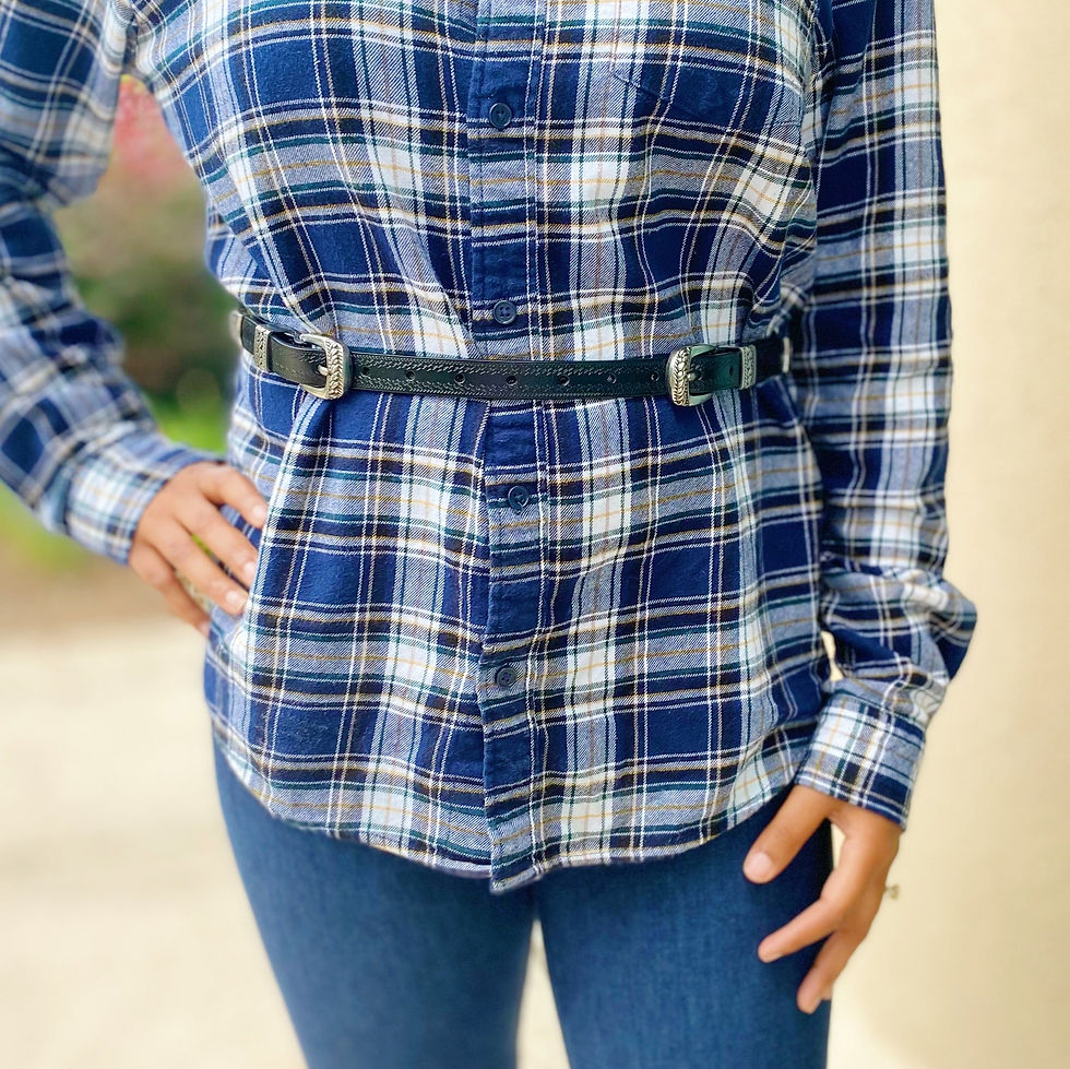 Thumbnail: Genuine Double Buckle Belt