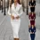 Thumbnail: Business Suit Style Midi Dress Women's Slimming Waist Dress