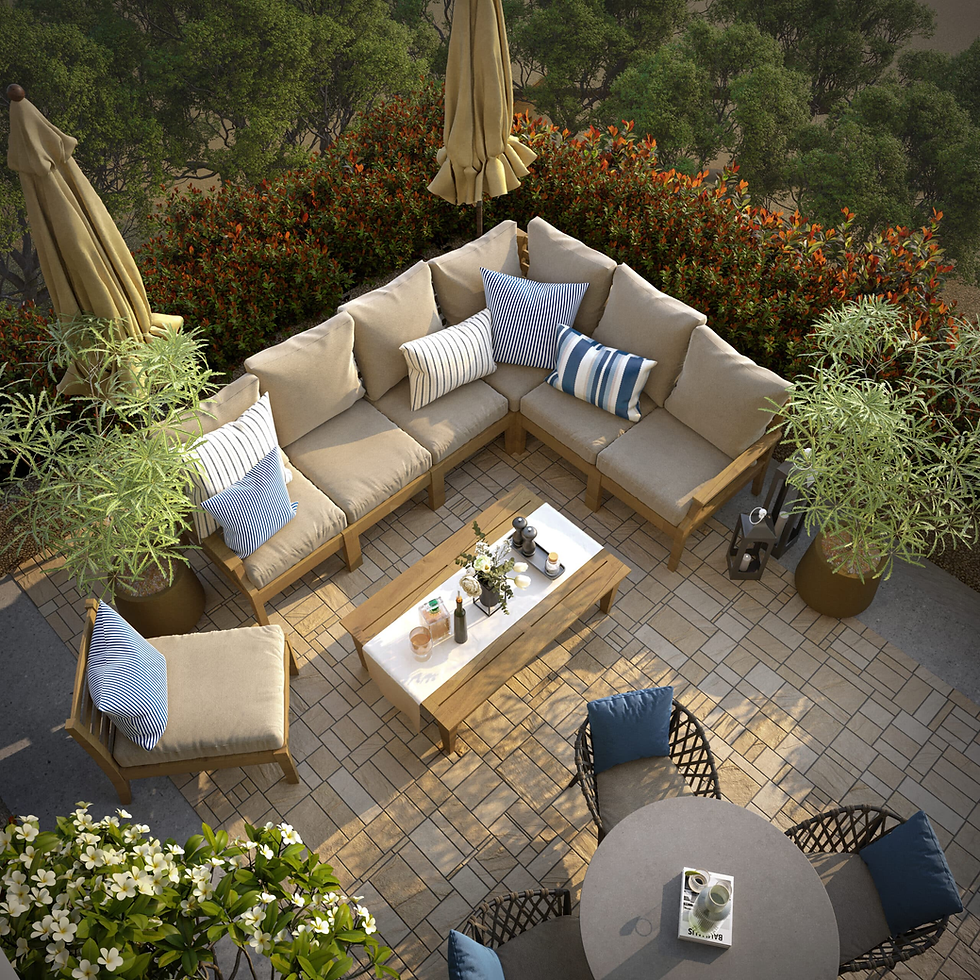Sky Lounge at Marco Polo Residences. Artist’s perspective.