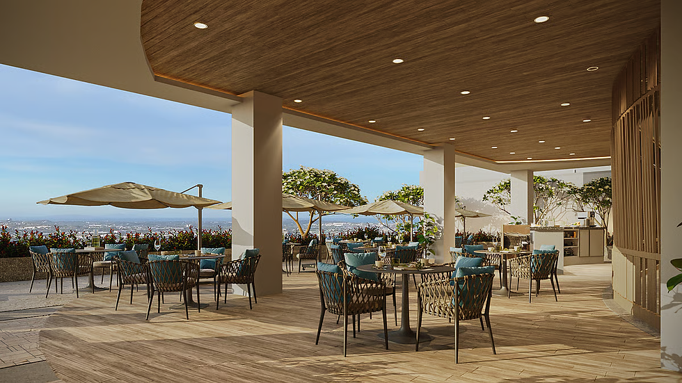 Sky Lounge at Marco Polo Residences.