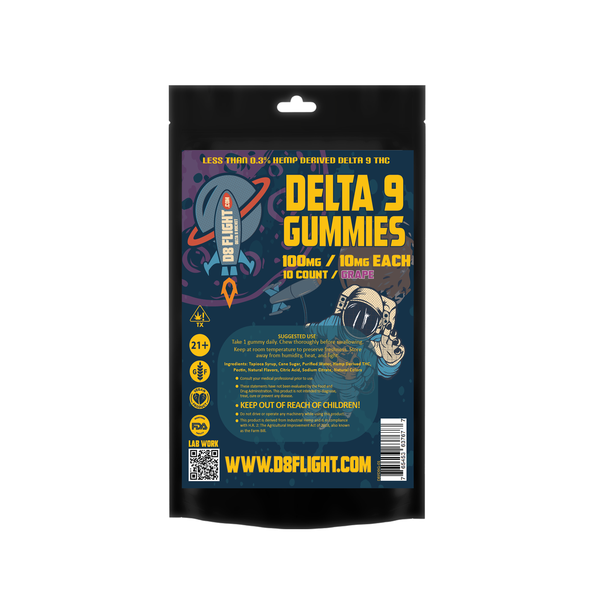 Flight DELTA 9 Gummies