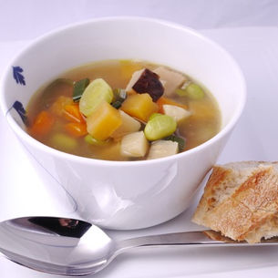 Chicken and ginger soup
