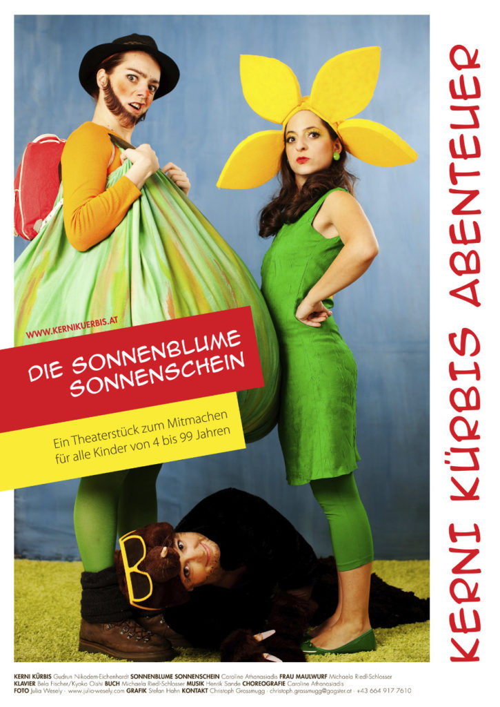 Programmflyer Kernölamazonen Kerni Kürbis