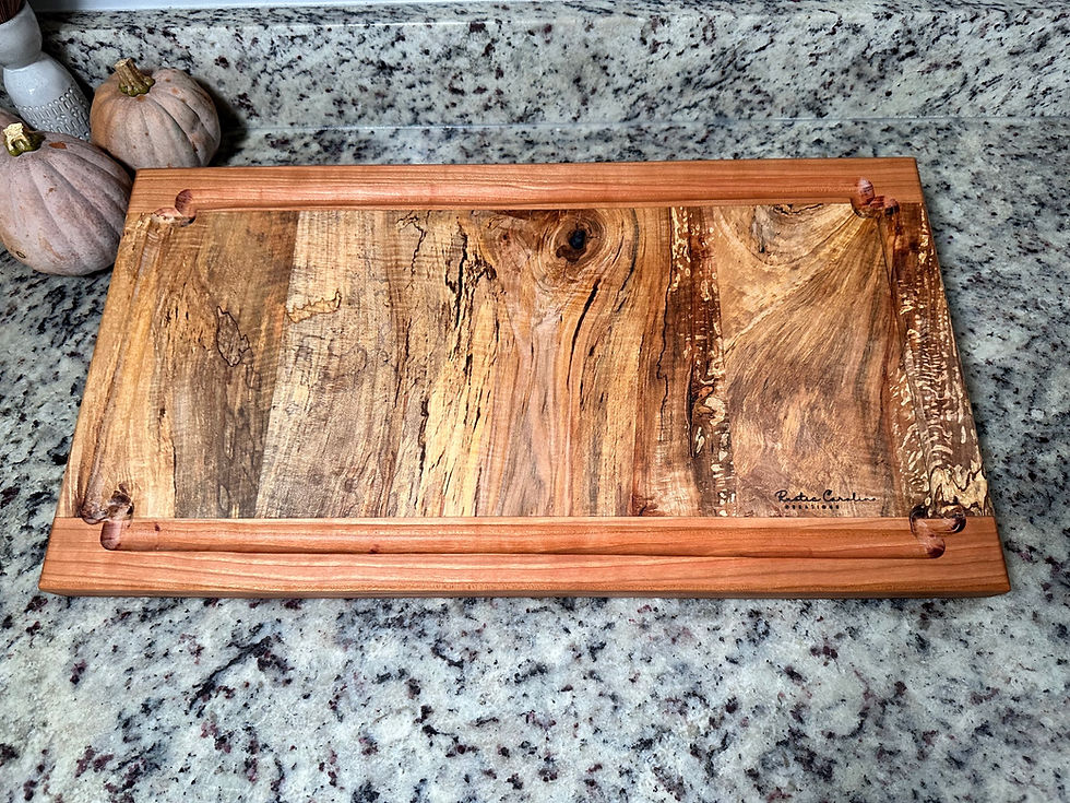 Thumbnail: Cherry board with juice groove