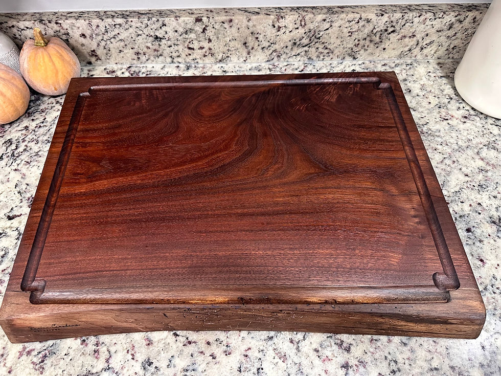 Thumbnail: Live edge Walnut Cutting Board 