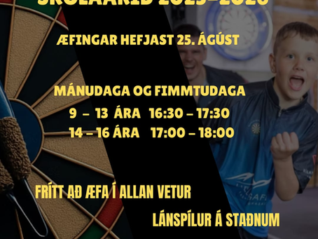 Píluæfingar ungmenna hefjast í vetur